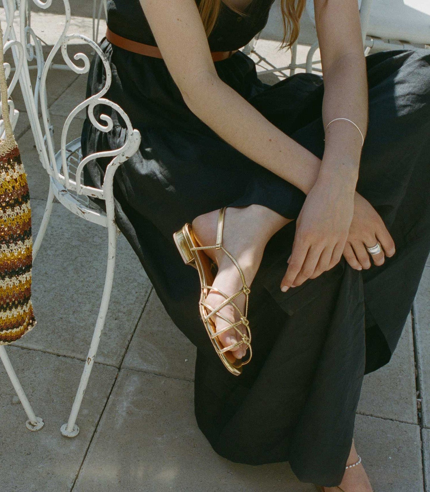 DÔEN Women Corsica Sandal - Brass