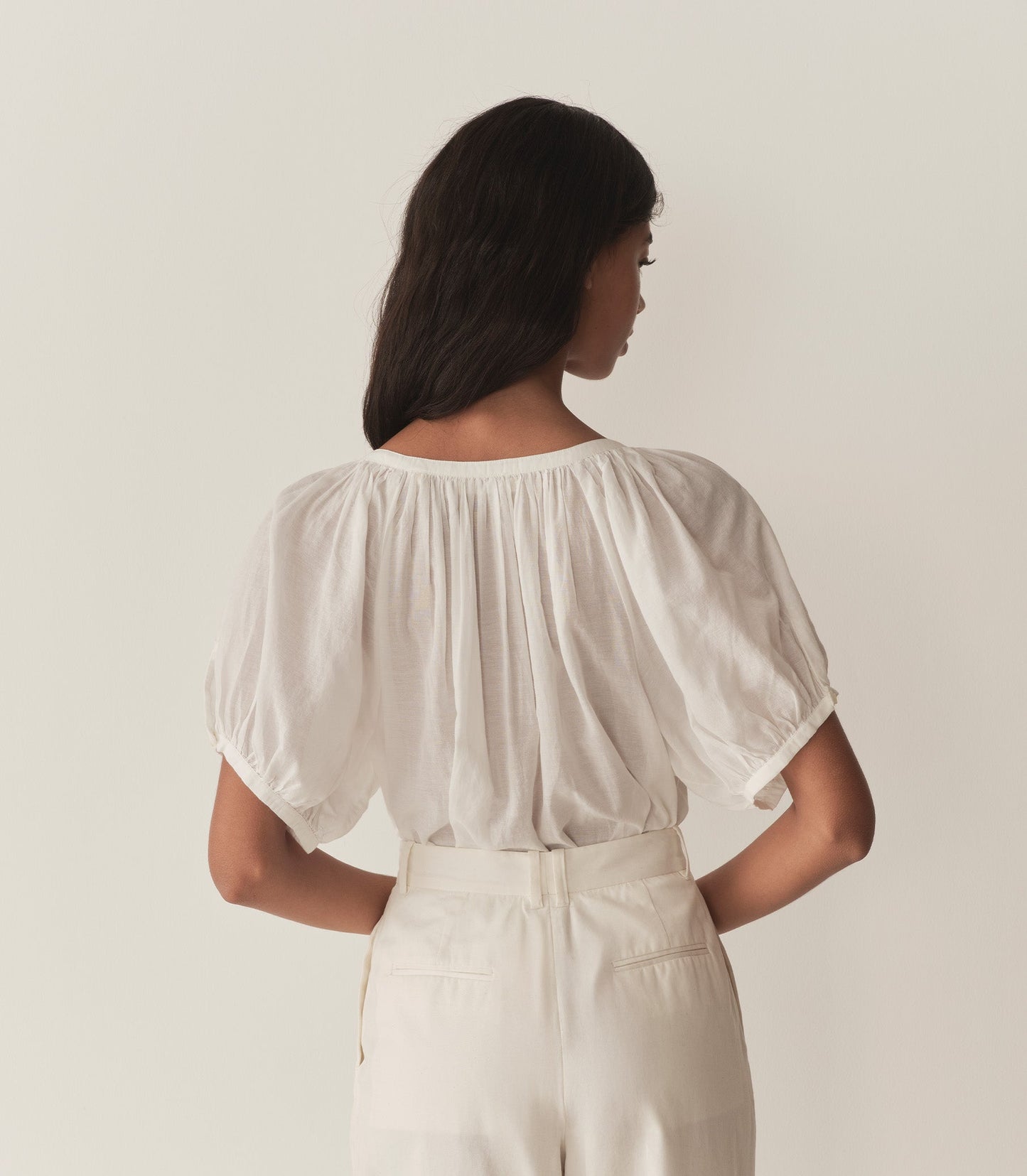 DÔEN Women June Top - Salt
