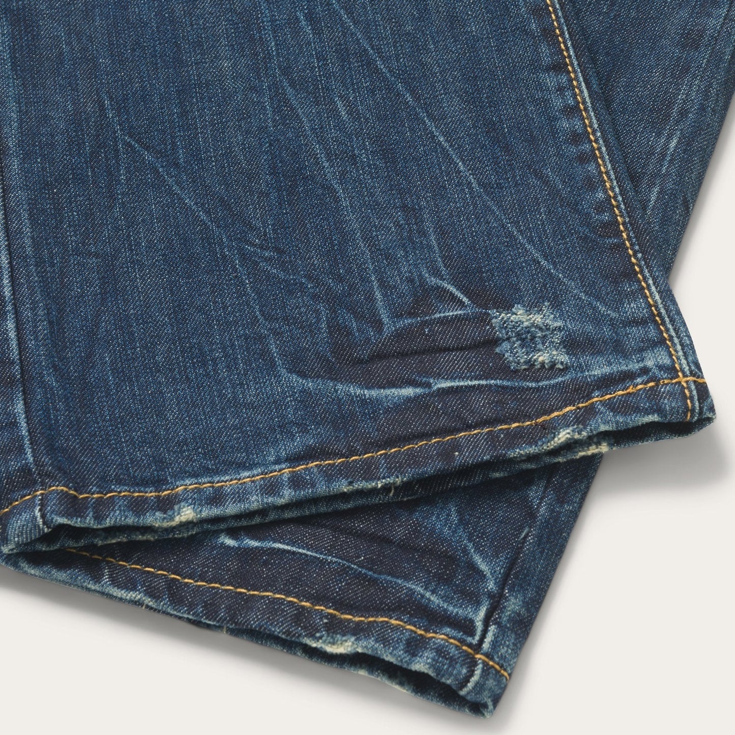 Stetson 1014 Fit Destructed Dark Wash Jeans