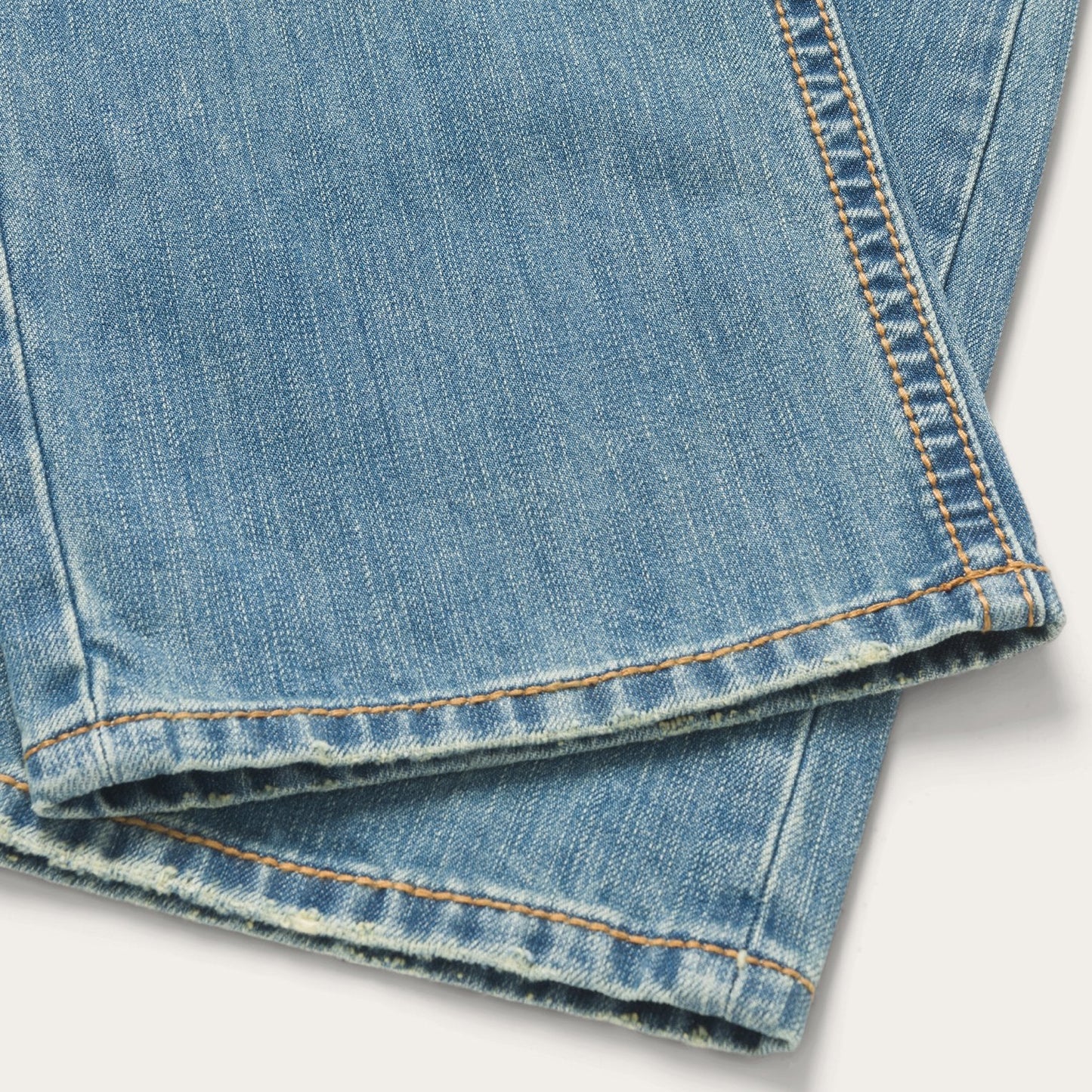 Stetson 1520 Fit Light Wash Jeans With Tacking