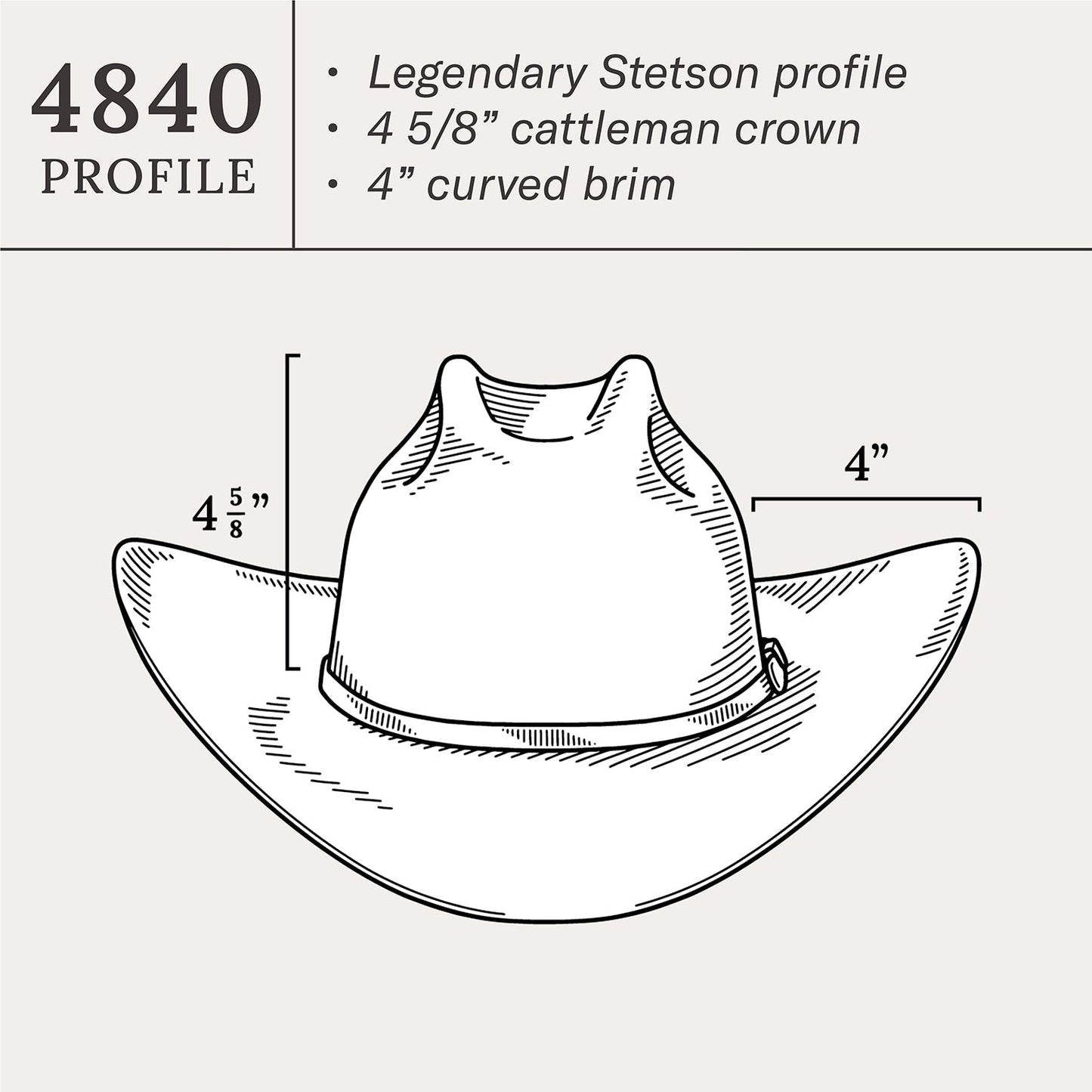 Stetson El Amo 500X Premier Cowboy Hat