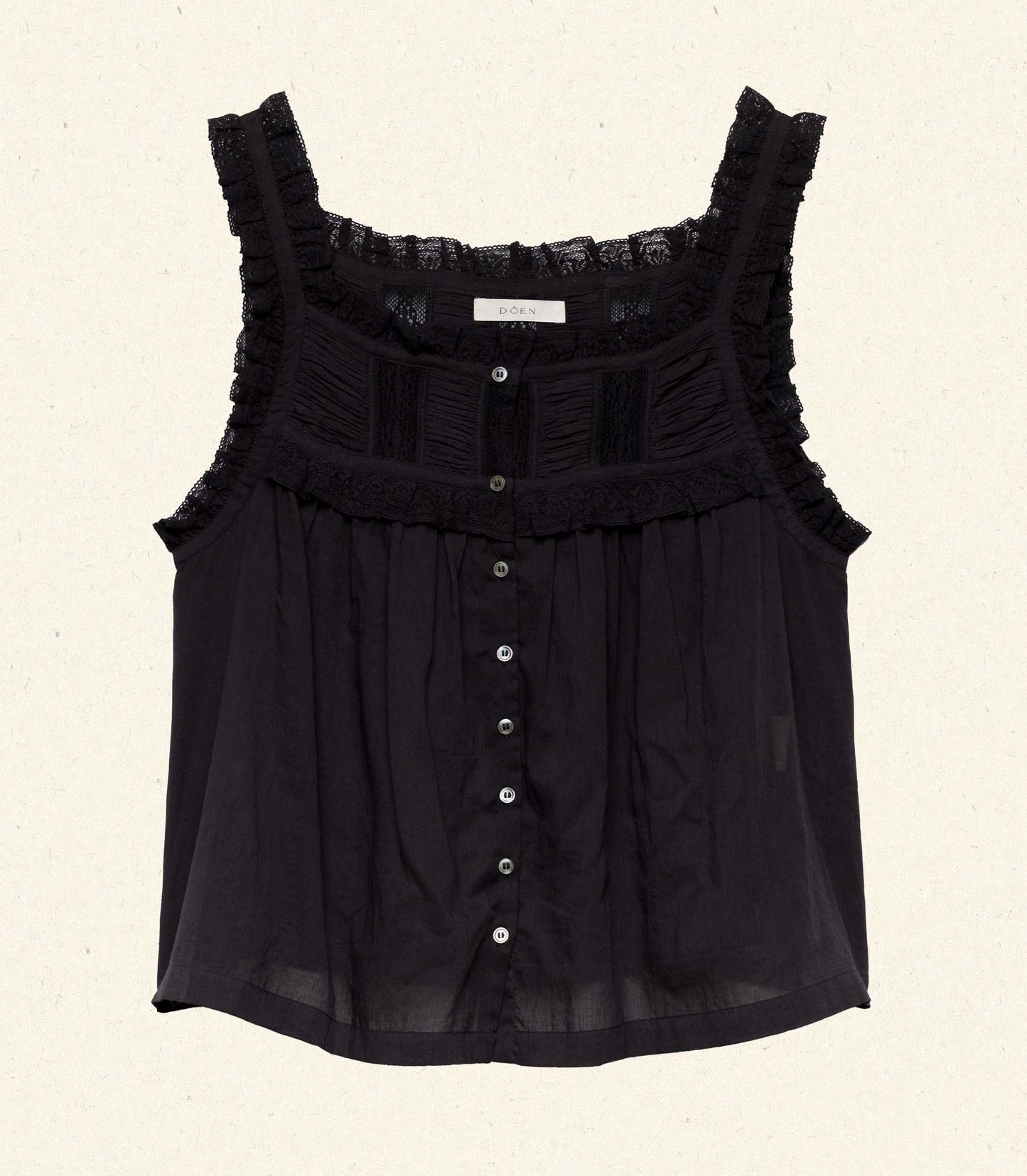 DÔEN Women Fidella Top - Black