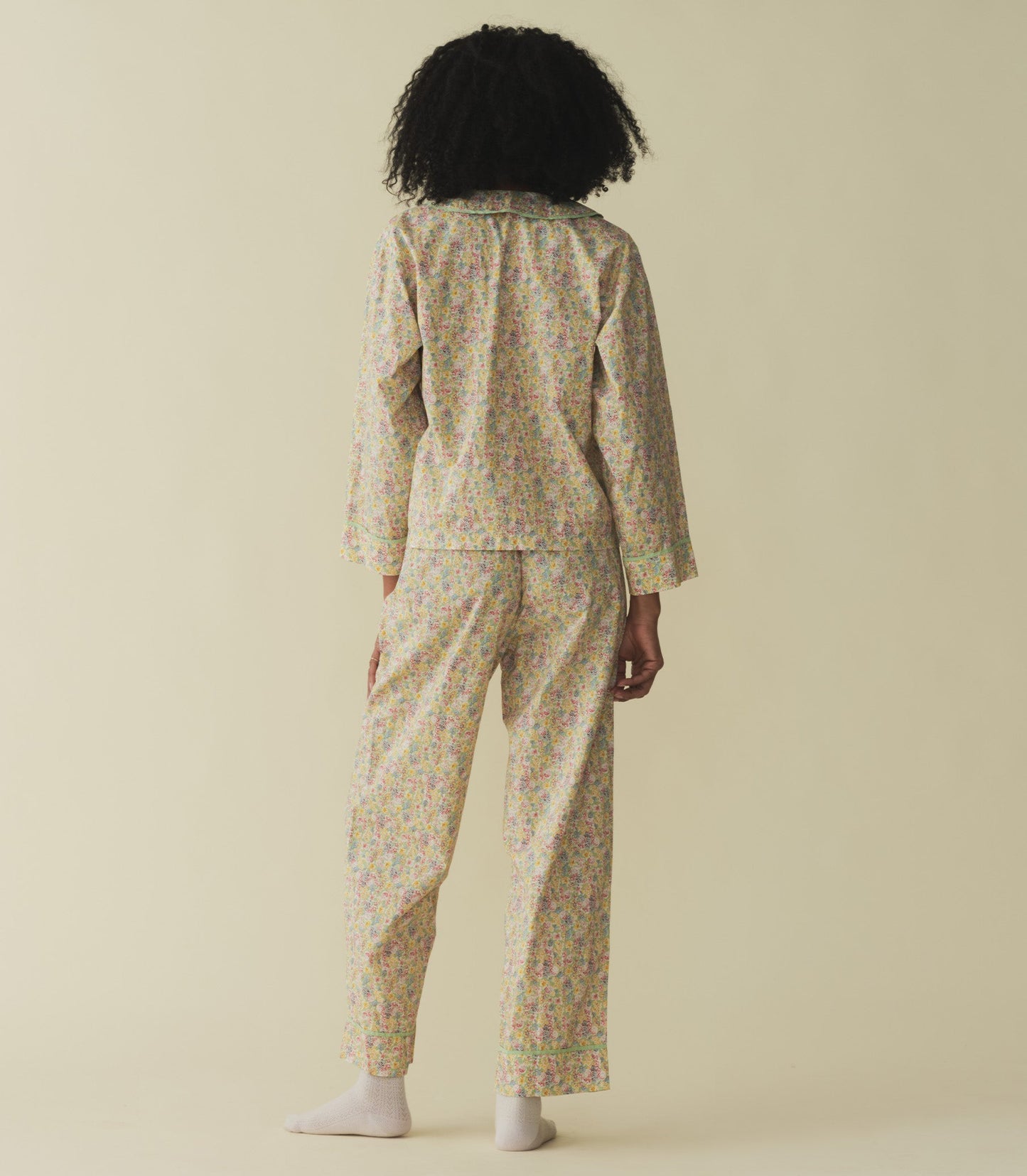 DÔEN Women Paz Pajama - Chrysanthemum Sky Floral