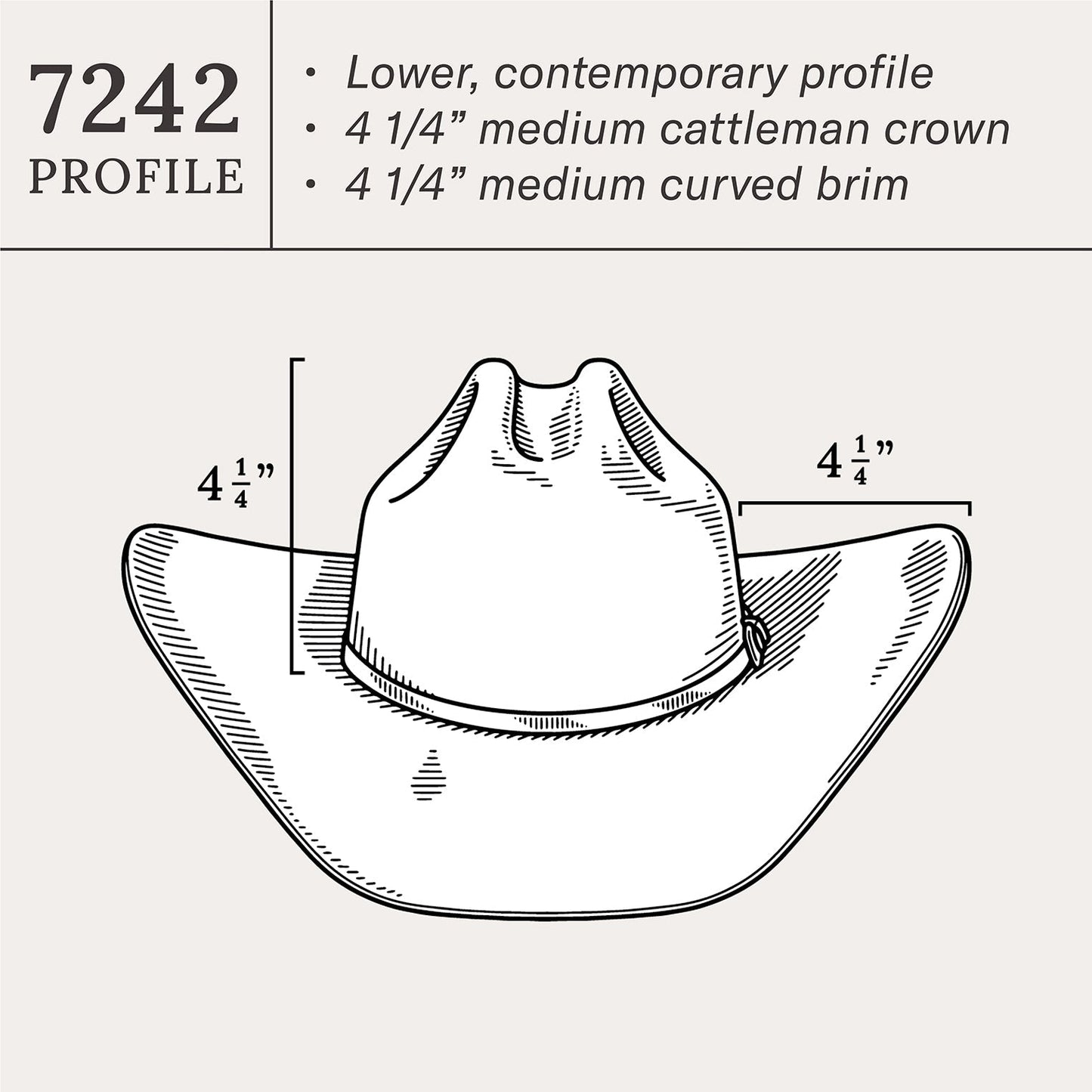 Stetson Shasta 10X Cowboy Hat - 4 1/4" Brim