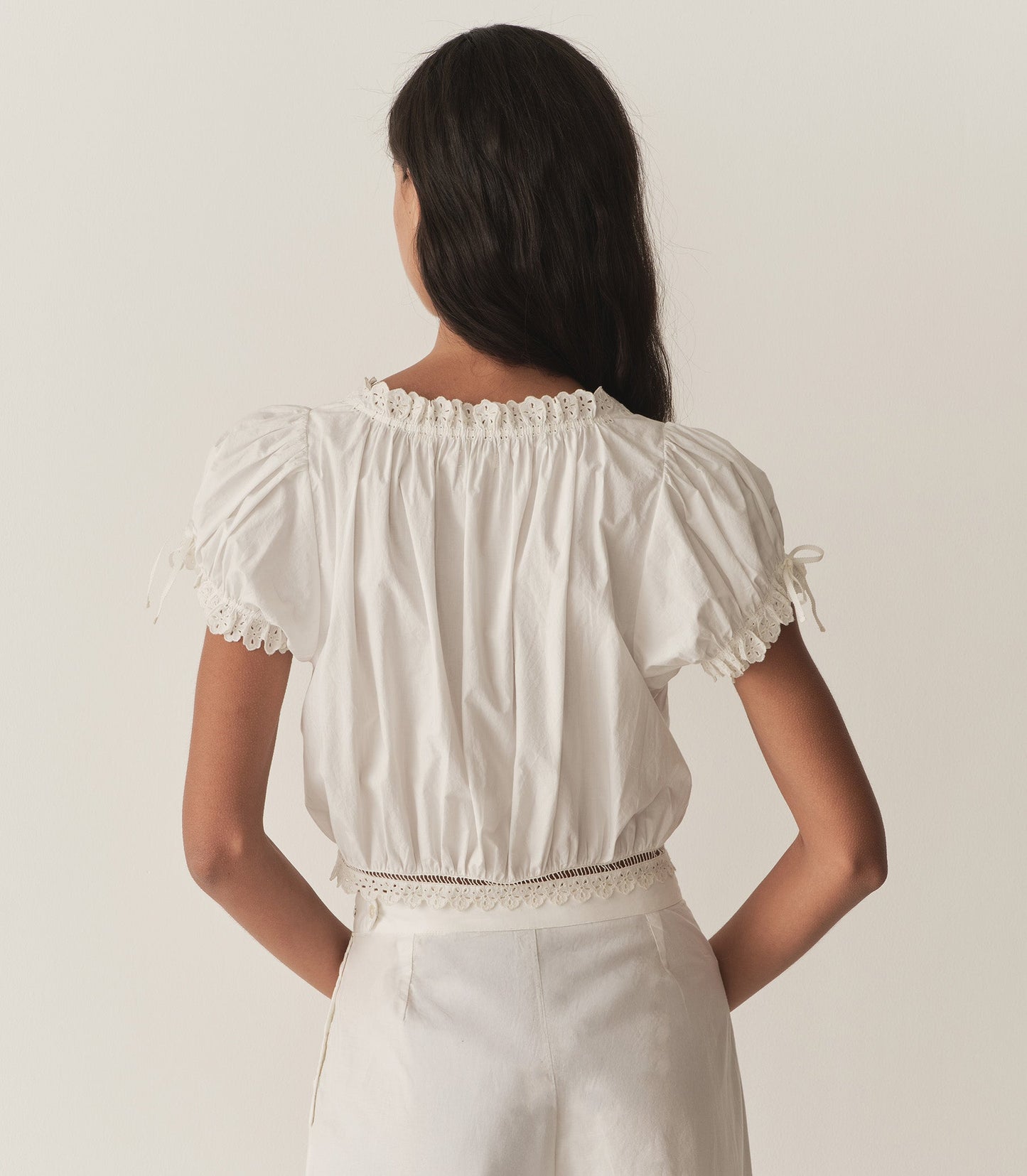 DÔEN Women Nera Top - Salt