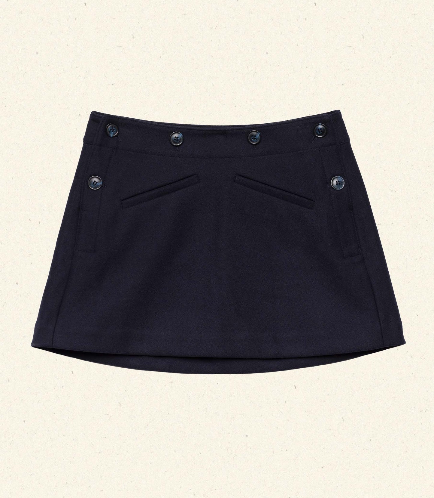 DÔEN Women Raina Skirt - Deep Navy