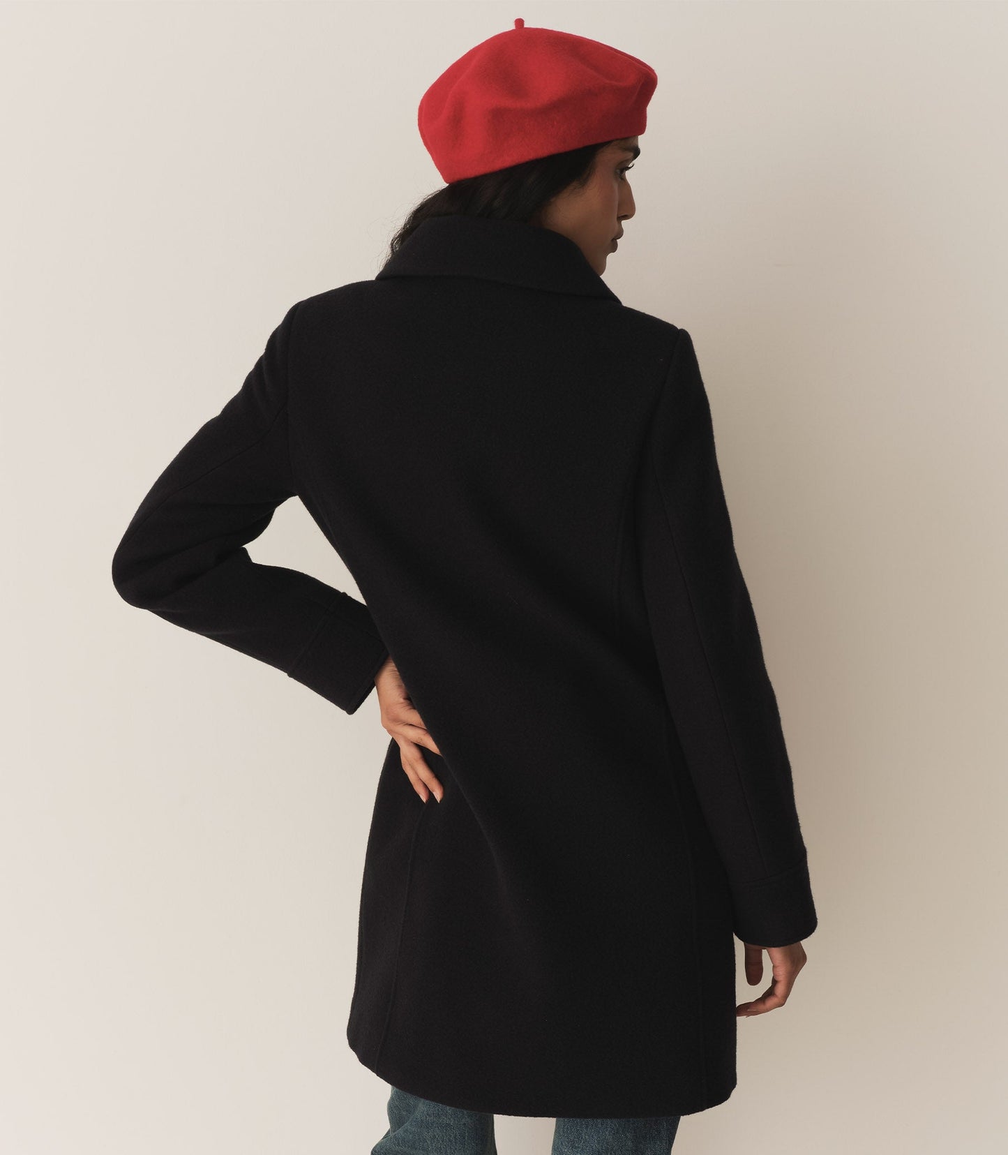 DÔEN Women Wayfarer Coat - Deep Navy