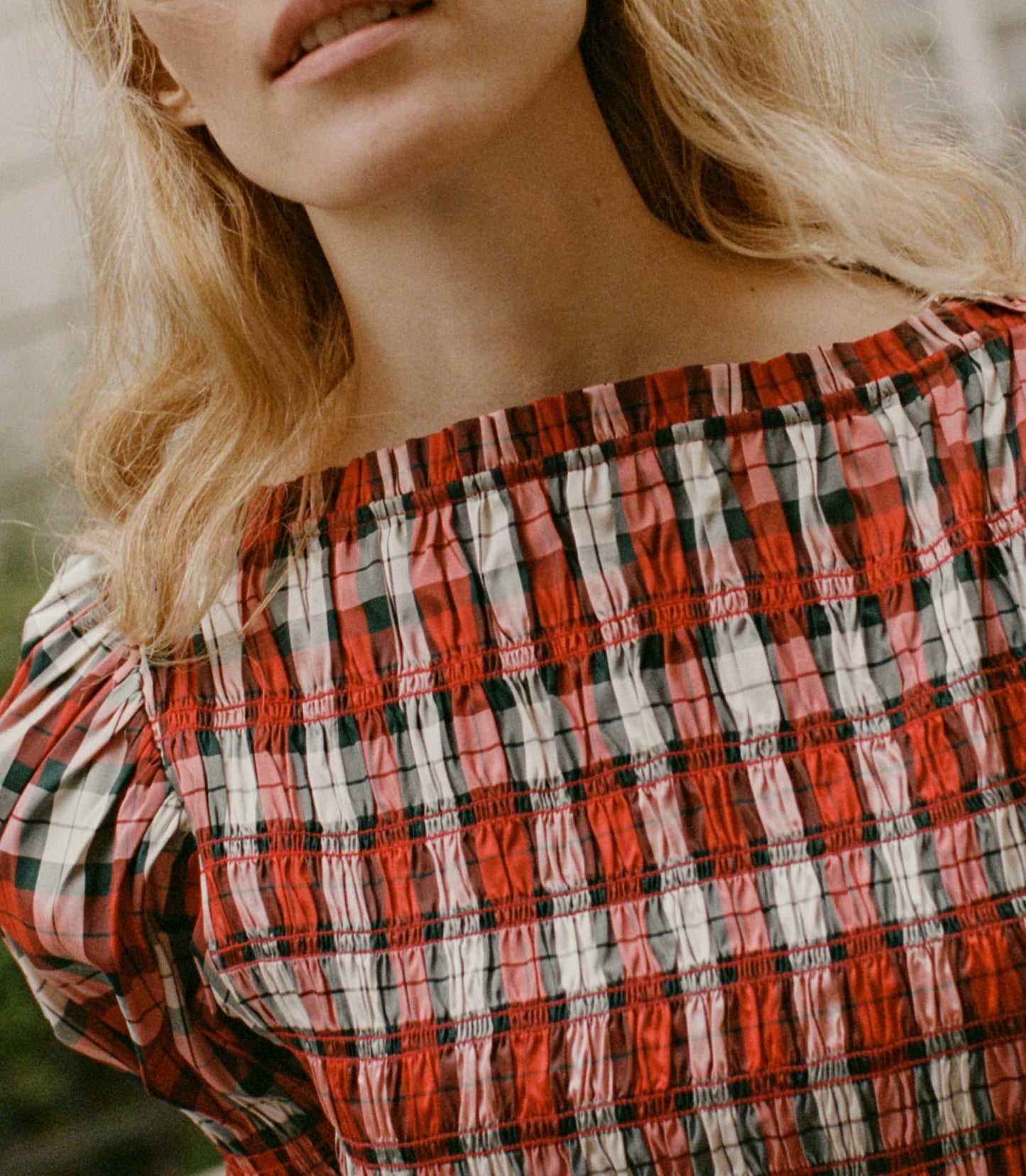 DÔEN Women Raquella Dress - Rouge Adaline Plaid