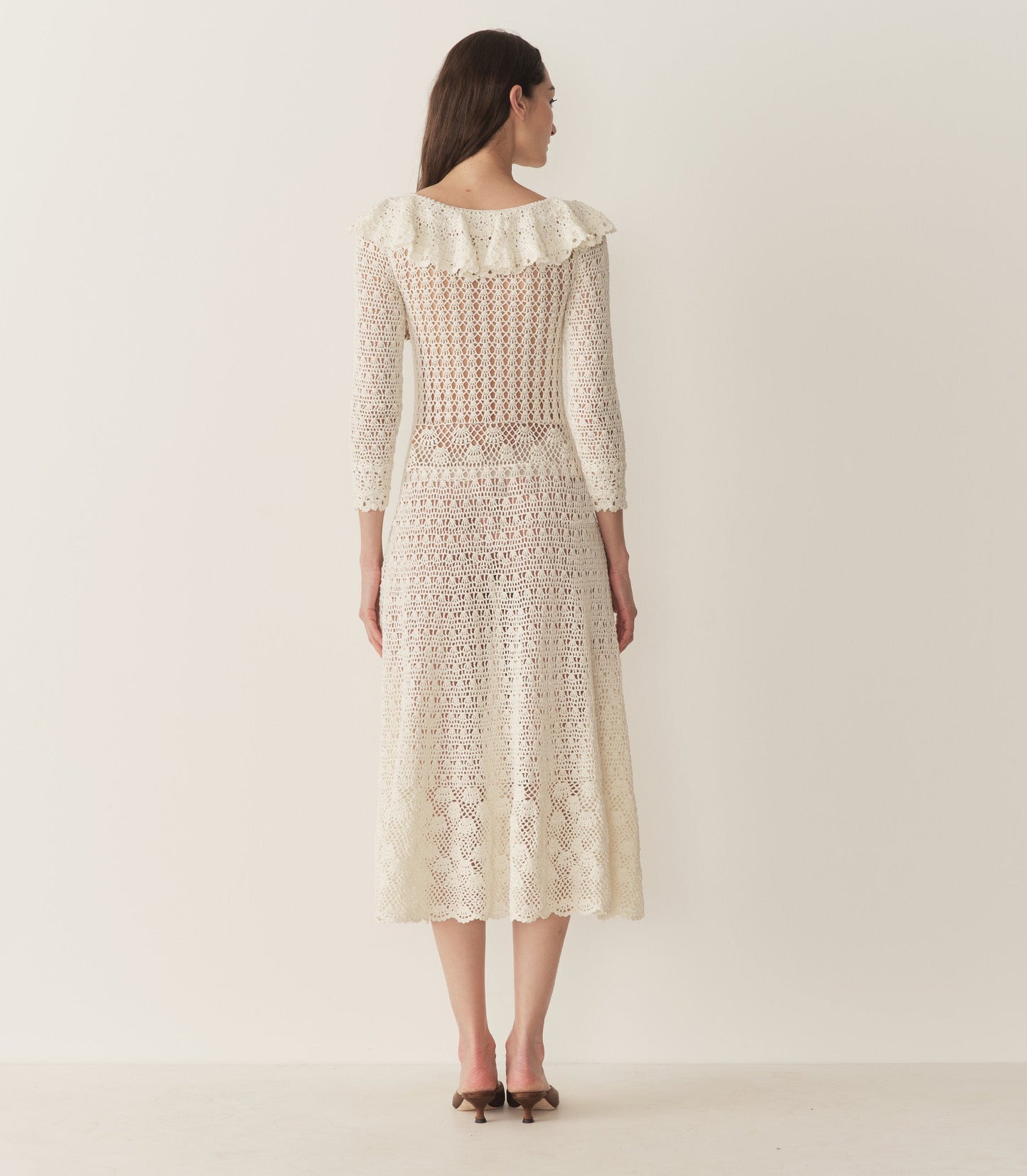 DÔEN Women Margot Dress - Pearl