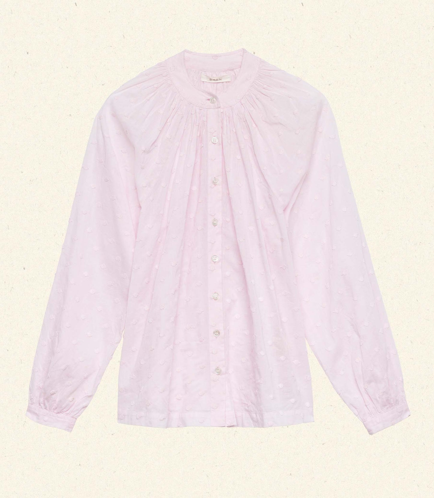 DÔEN Women Julienne Top - Soft Orchid Swiss Dot