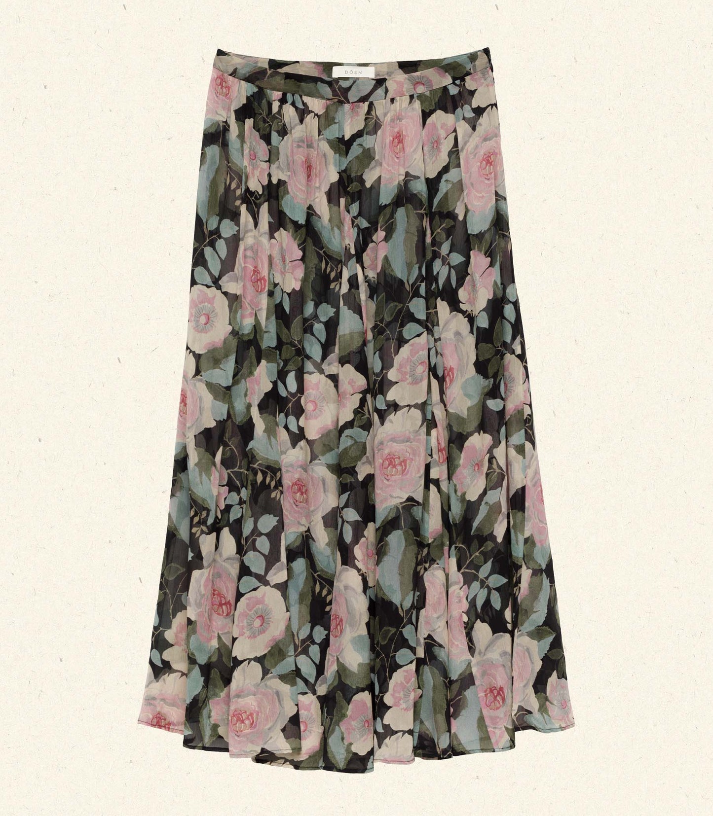 DÔEN Women Meadow Skirt - Rose Garden Floral