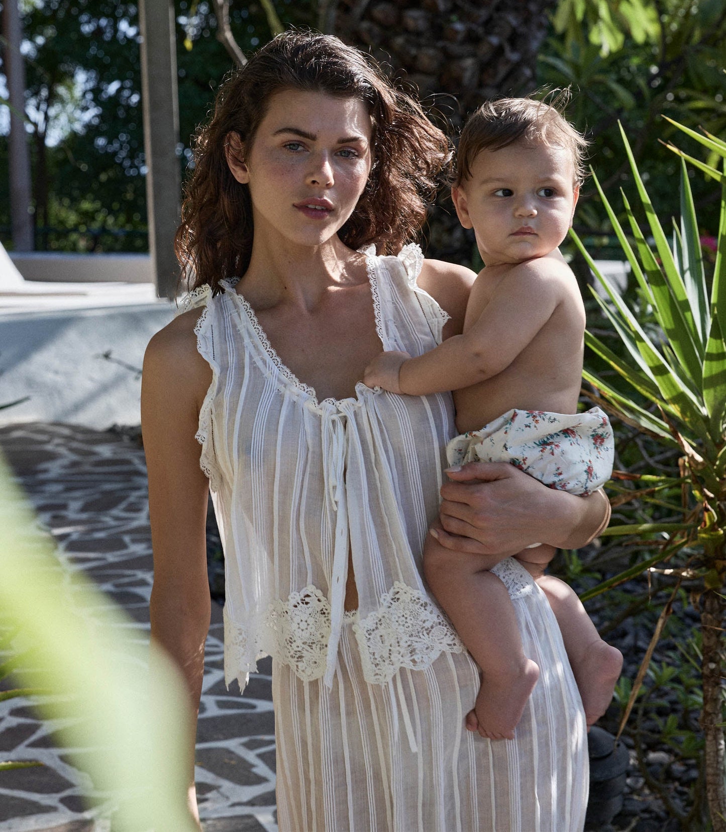 DÔEN Women Amal Top - Salt