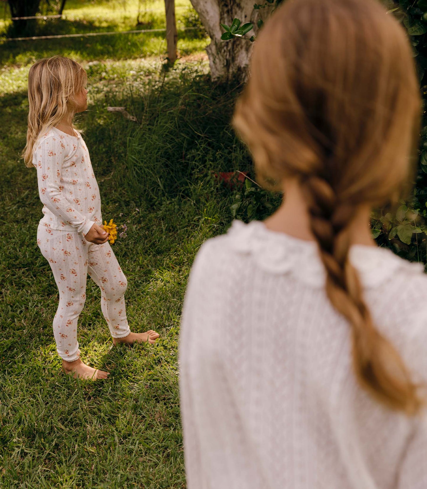 DÔEN Kids Little Martina Cardigan - Pale Lily
