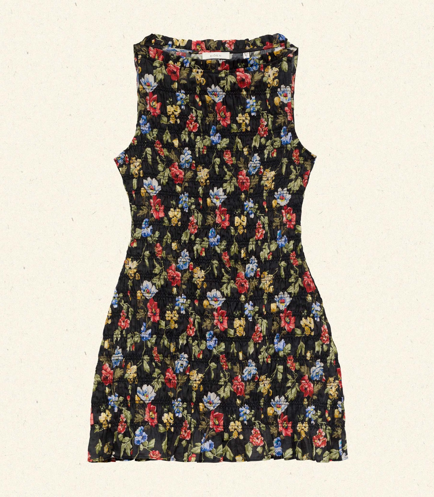 DÔEN Women Gianna Dress - Noir Wild Rose