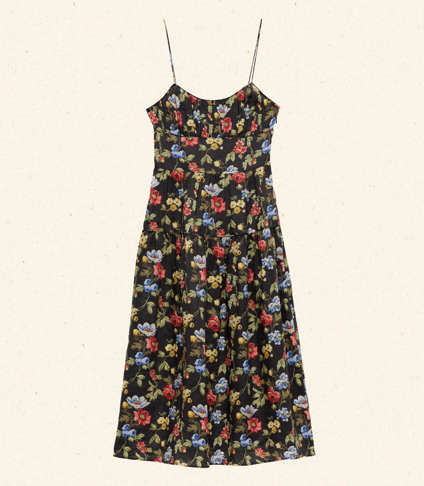 DÔEN Women Benoit Dress - Noir Wild Rose
