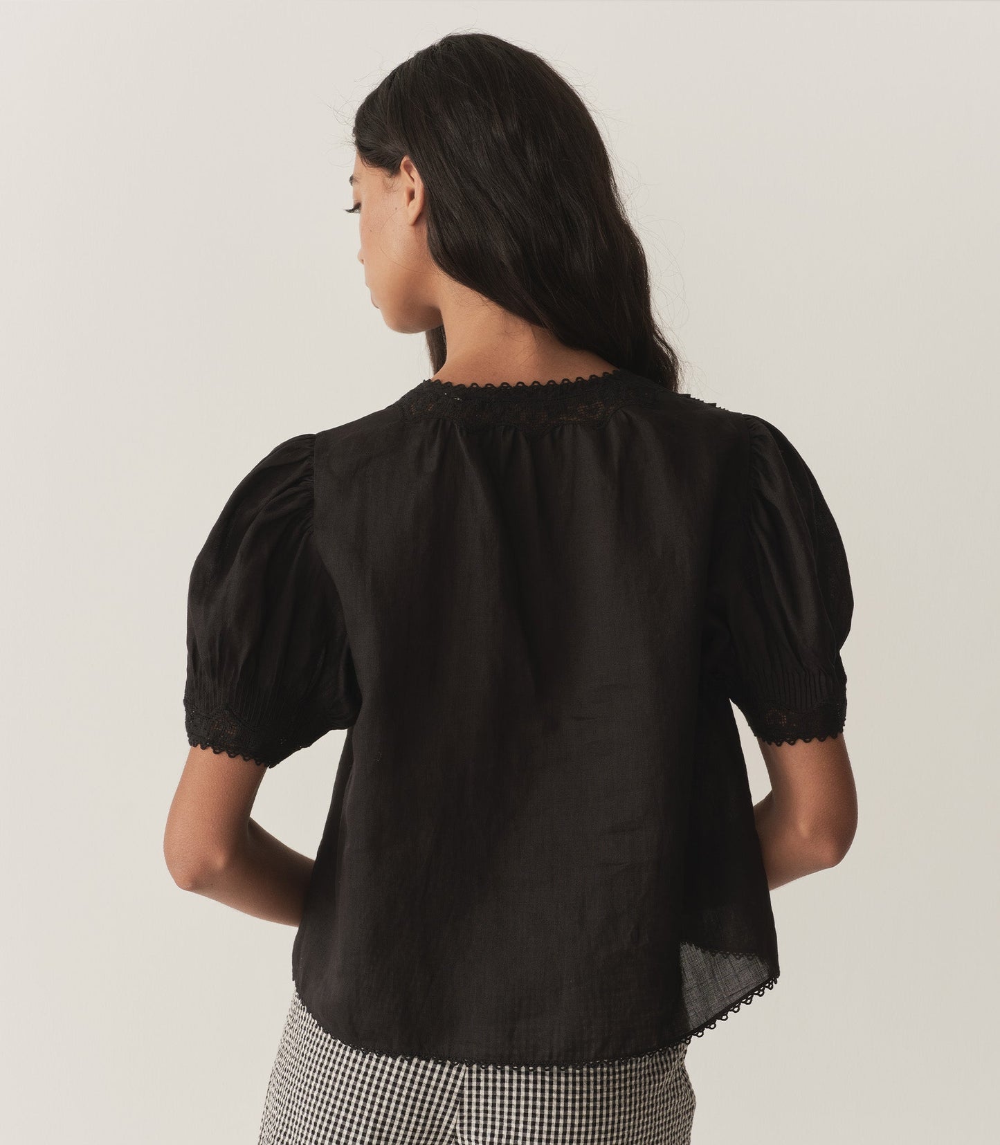 DÔEN Women Brigitta Top - Black