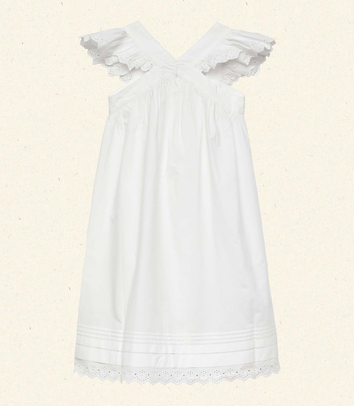 DÔEN Kids Little Nisha Dress - Salt