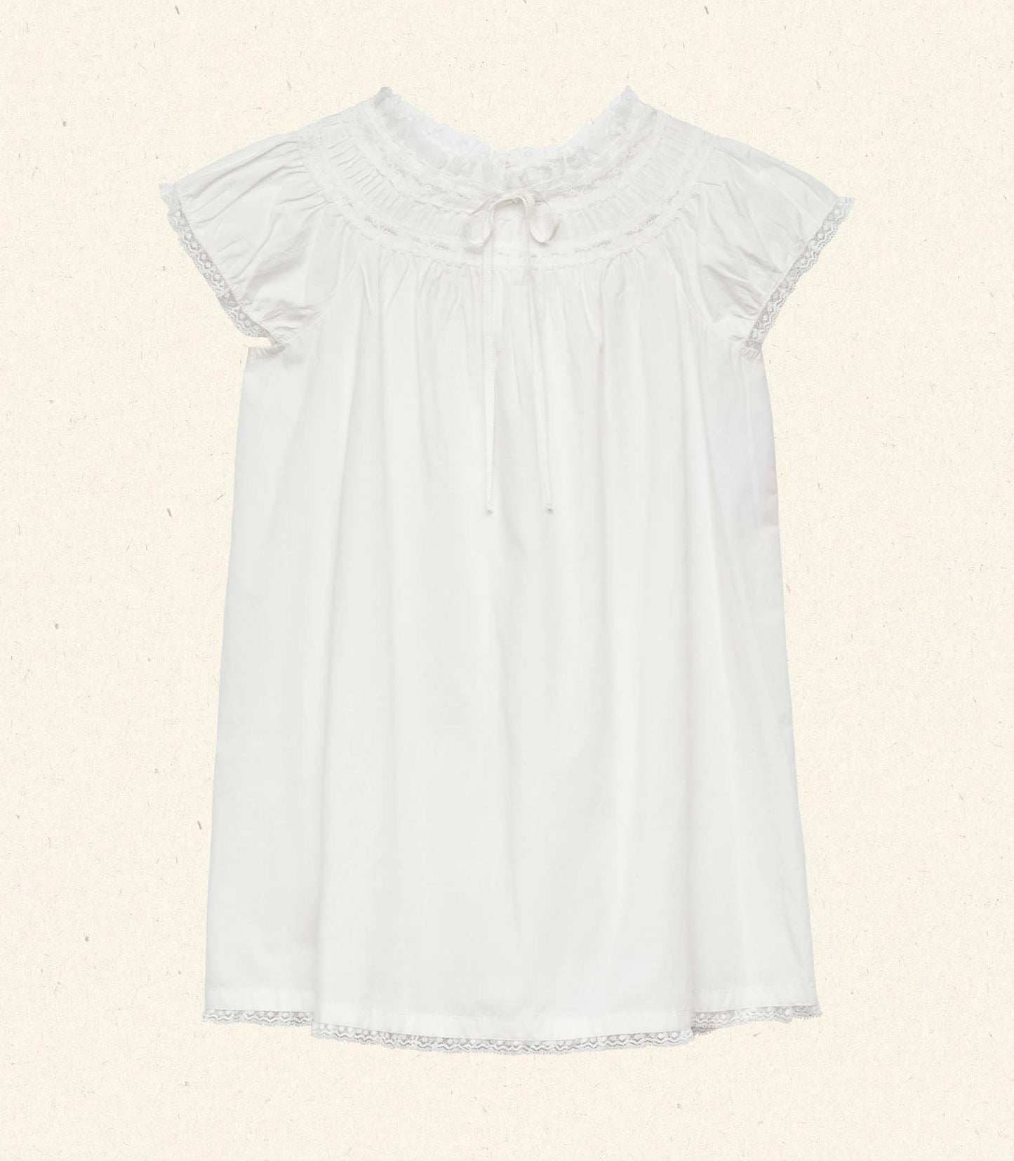 DÔEN Kids Abelle Dress - Salt