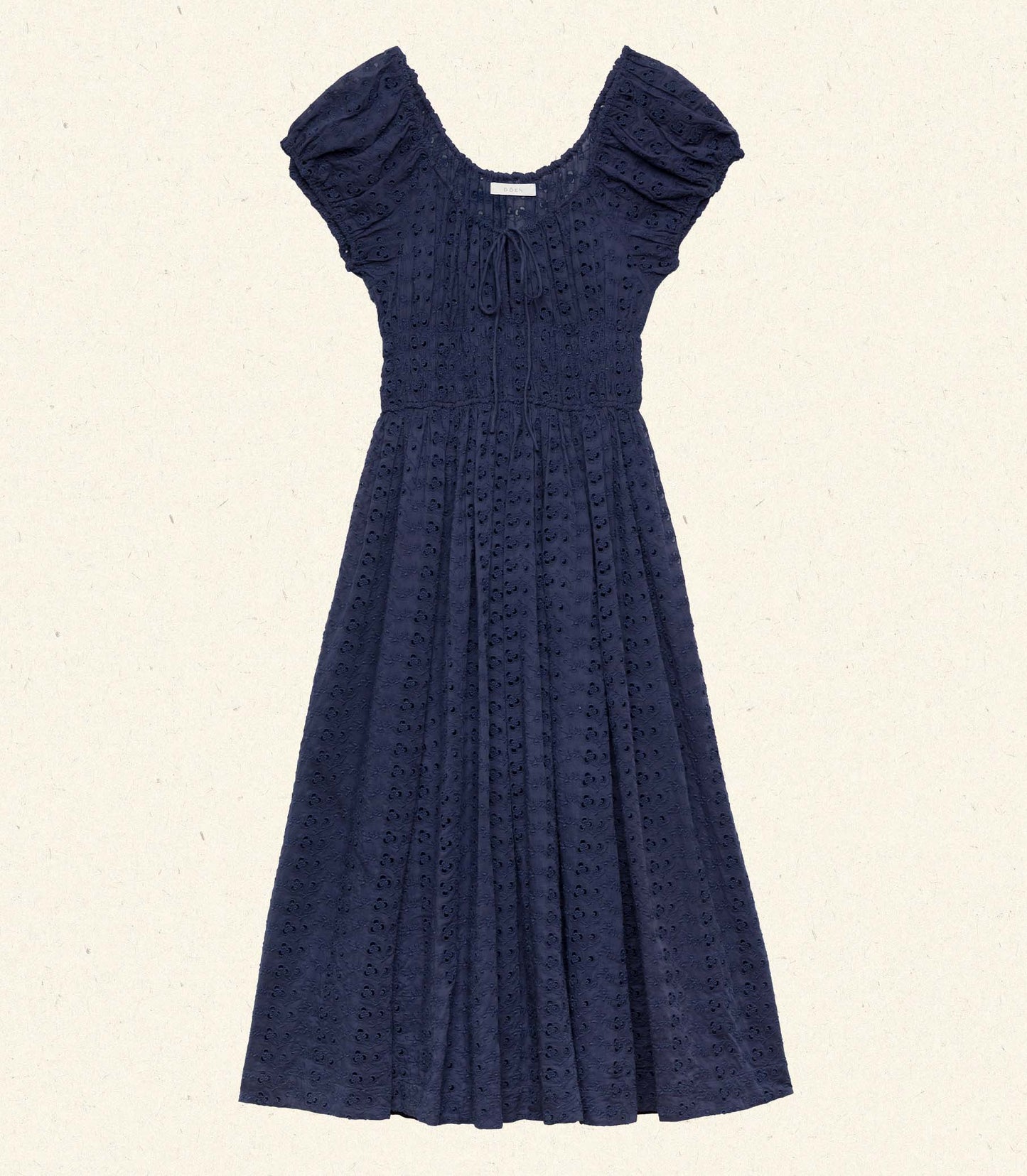 DÔEN Women Quinn Dress - Adriatic Eyelet