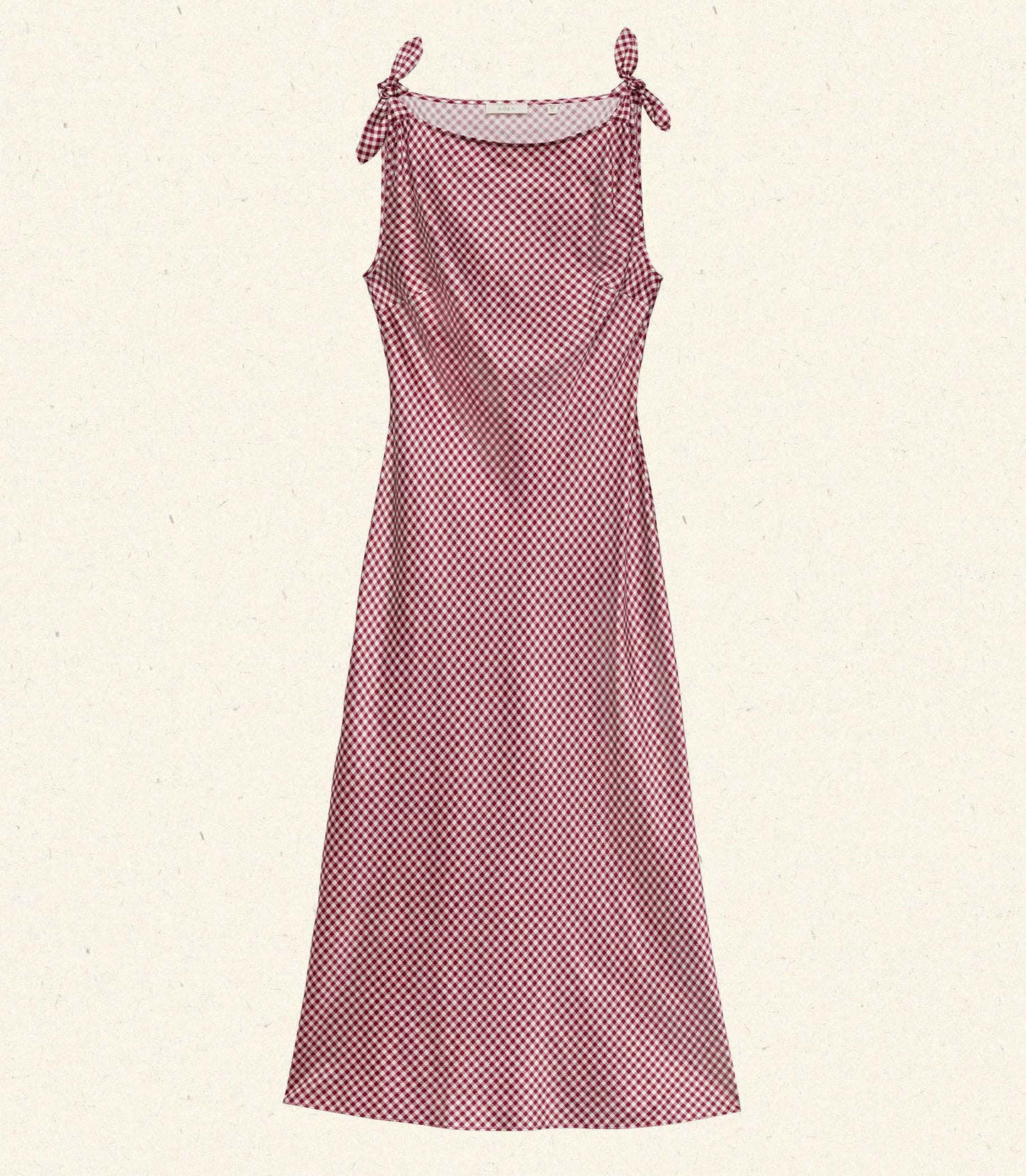 DÔEN Women Mariselle Dress - Mulberry Valencia Gingham