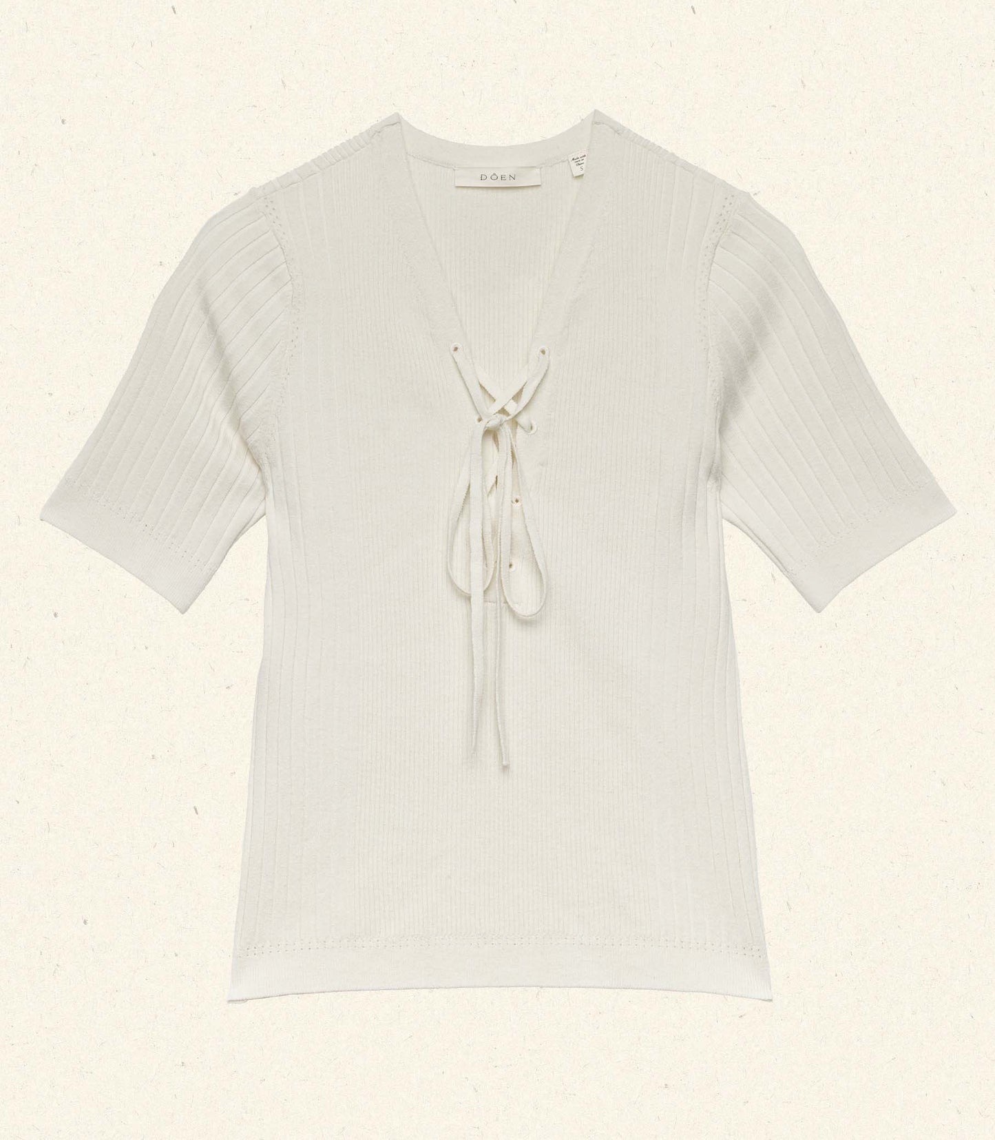 DÔEN Women Auguste Top - Creme