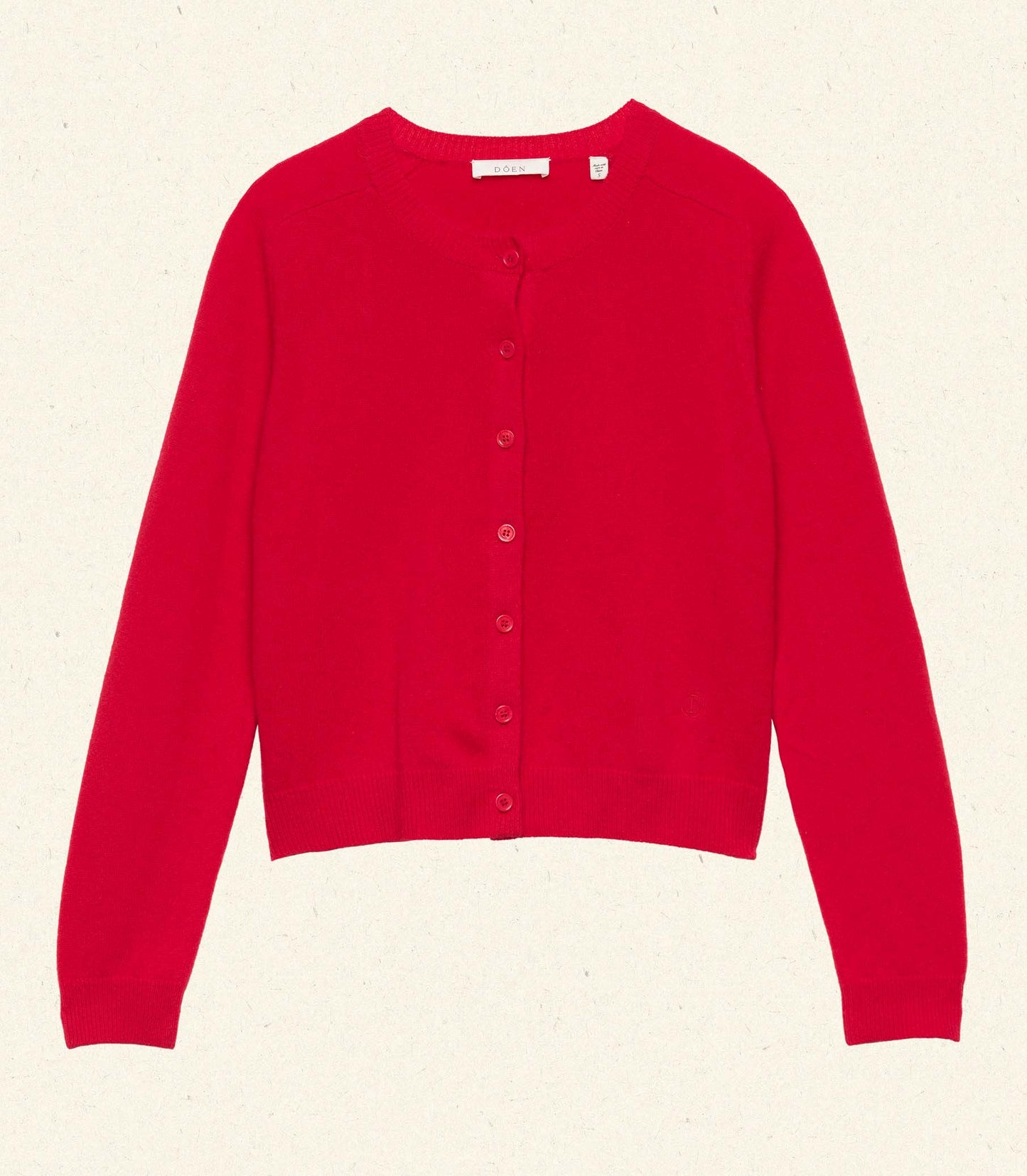 DÔEN Women Claudine Cardigan - Carmine