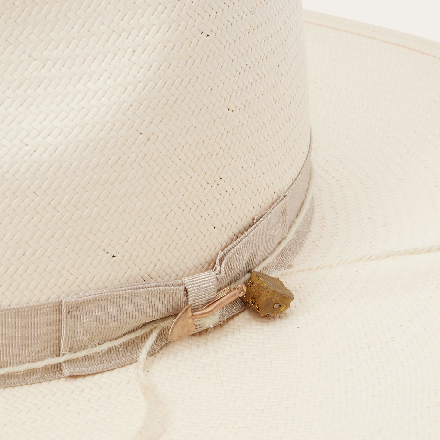 Stetson JW Marshall Straw Flat Brim Hat