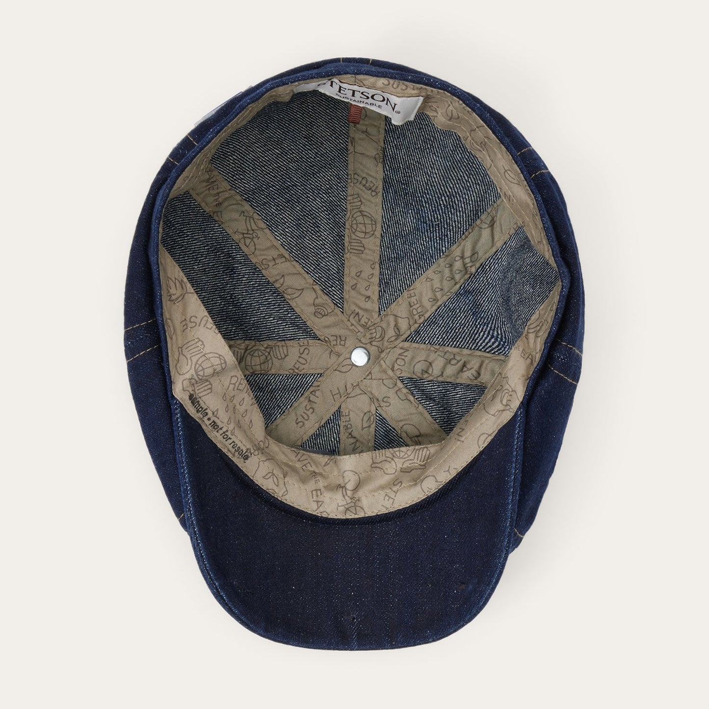 Stetson Denim Hatteras Cap