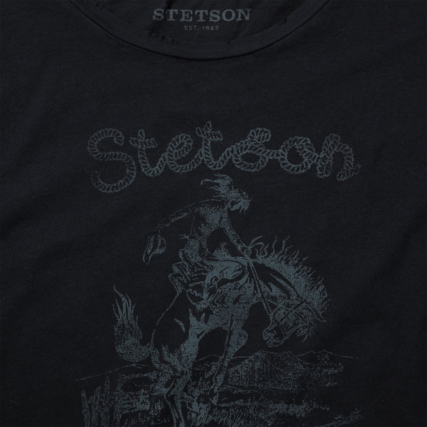Stetson Bucking Cowboy Graphic Tee