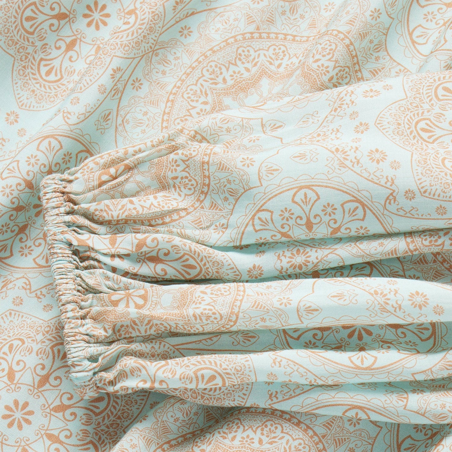 Stetson Mandala Print Peasant Blouse