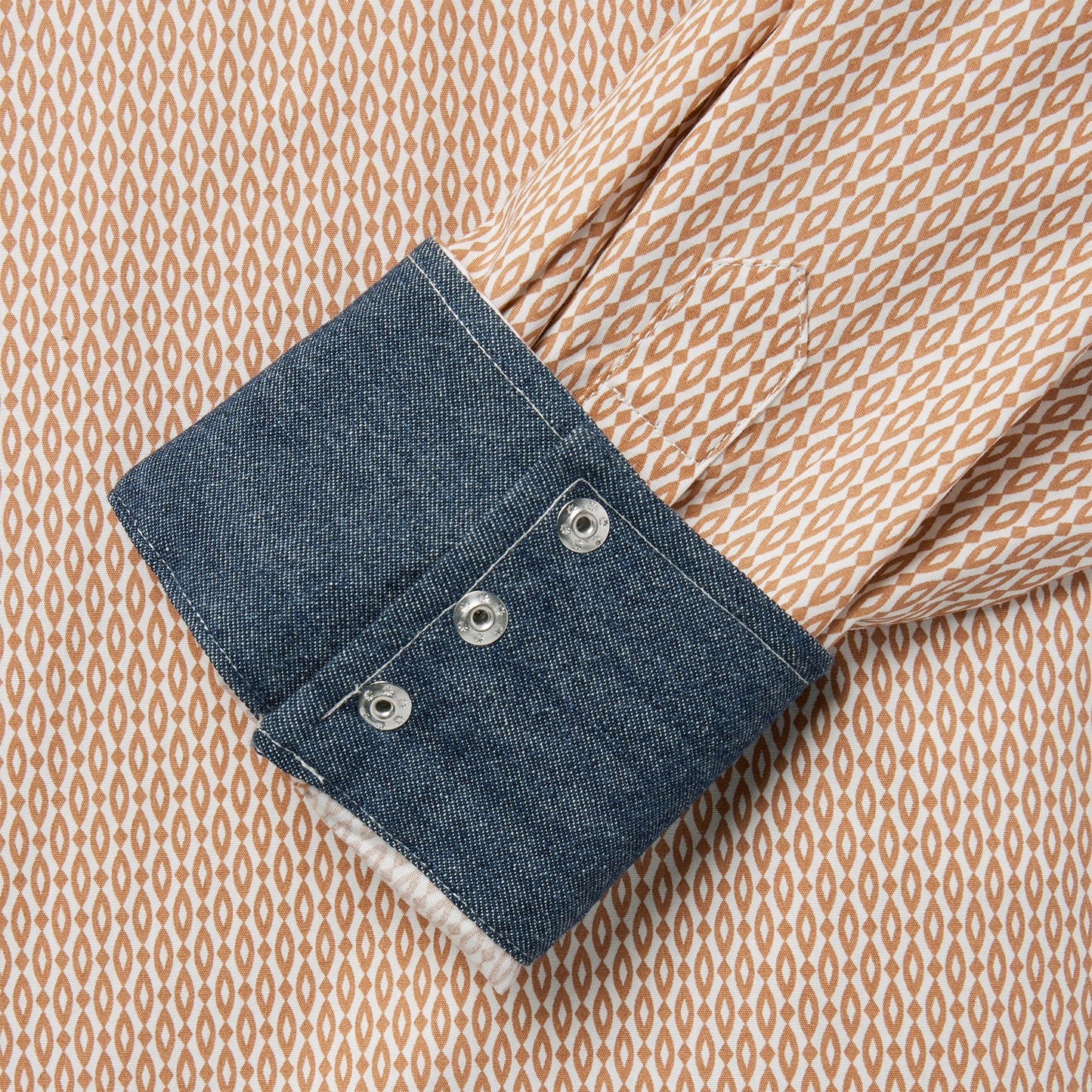 Stetson Diamond Print Western Shirt