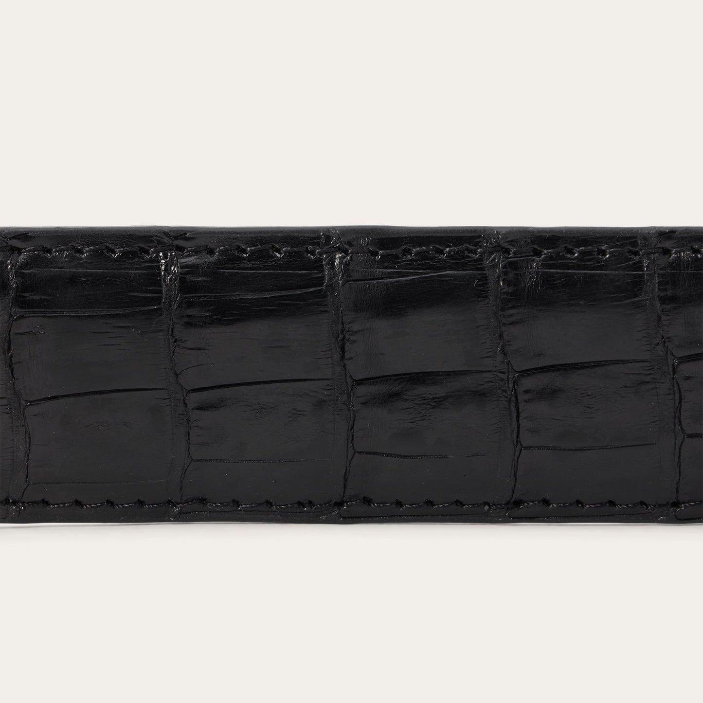 Stetson Caiman Western Tab Belt - 1 1/4" Width