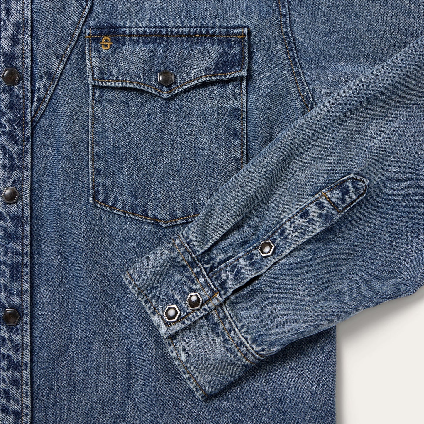 Stetson Retro Denim Western Shirt