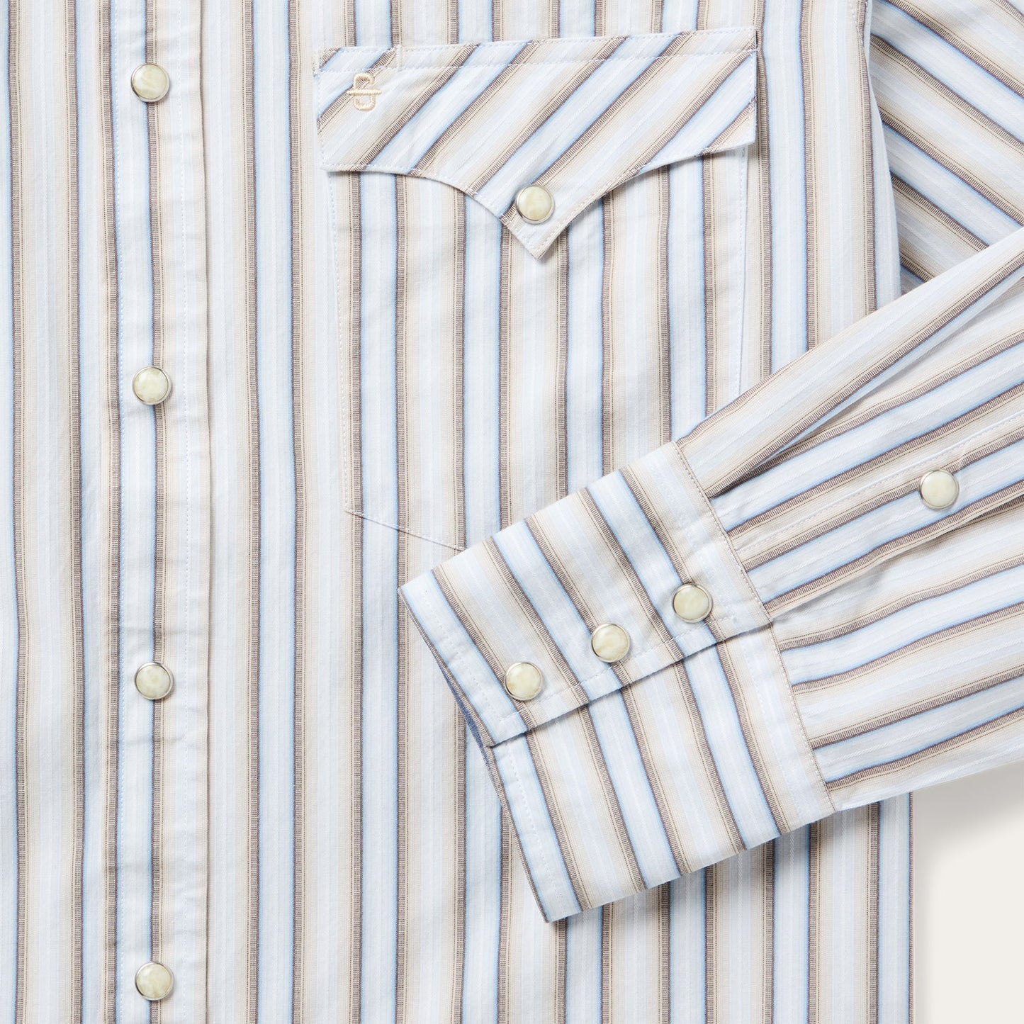Stetson Ombre Stripe Western Shirt