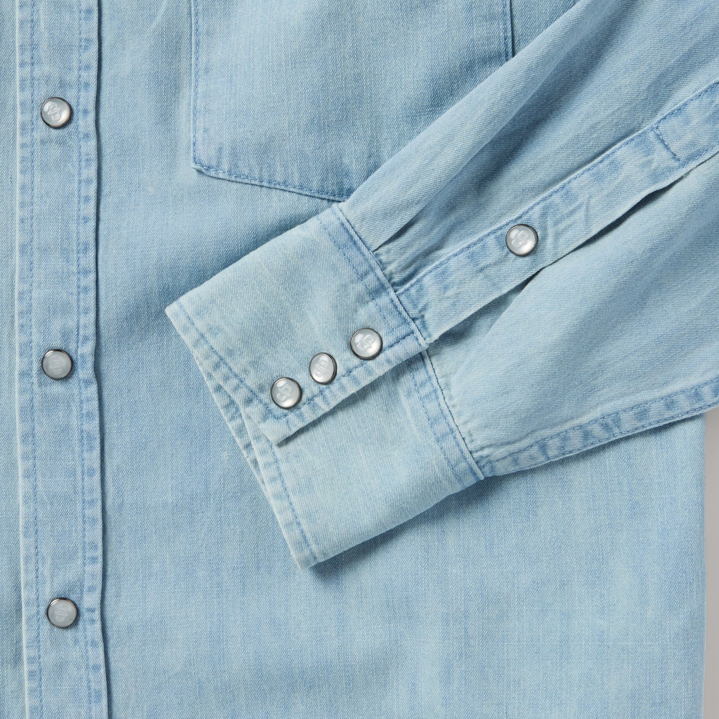 Stetson Chambray Oxford Western Shirt