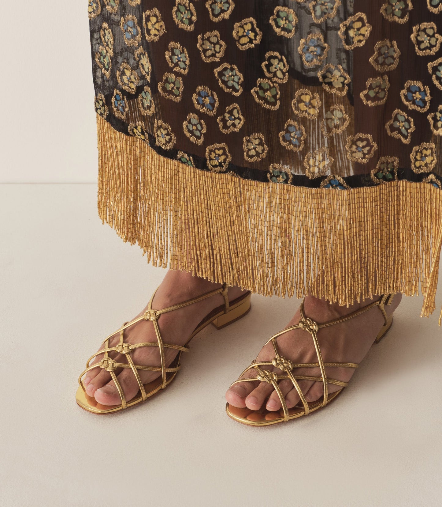 DÔEN Women Corsica Sandal - Brass