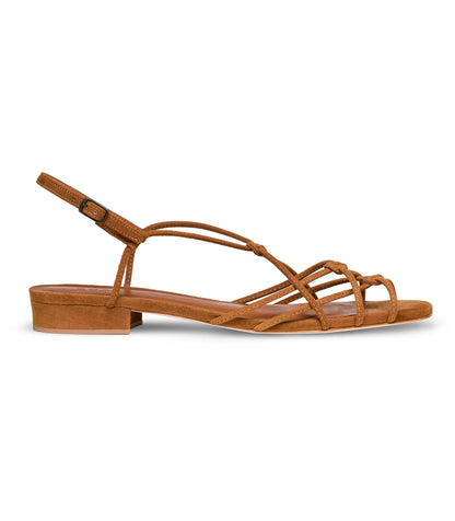DÔEN Women Corsica Sandal - Cognac Suede