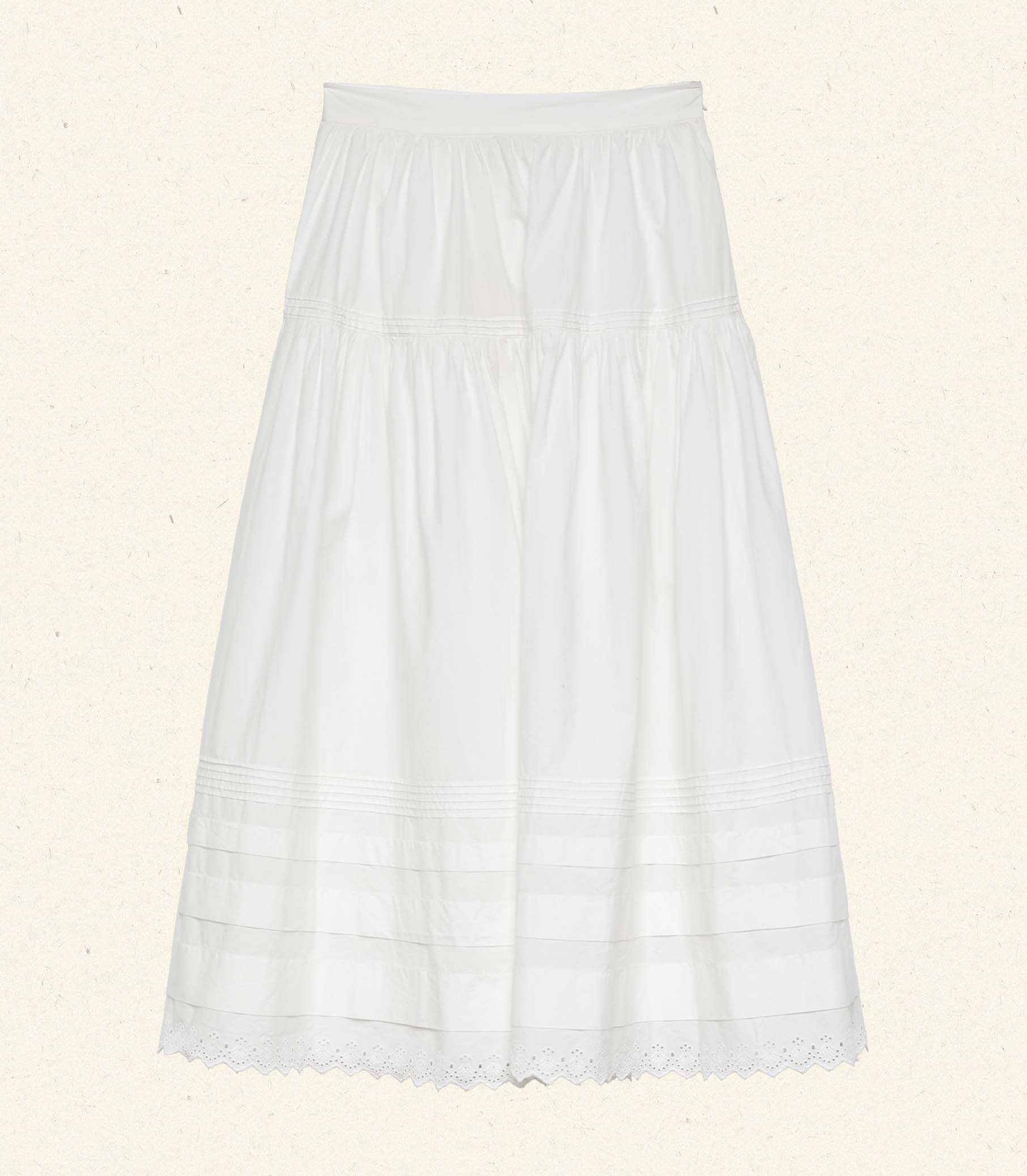 DÔEN Women Sebastiane Skirt - Powder