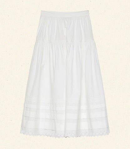 DÔEN Women Sebastiane Skirt - Powder