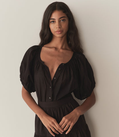 DÔEN Women June Top - Black