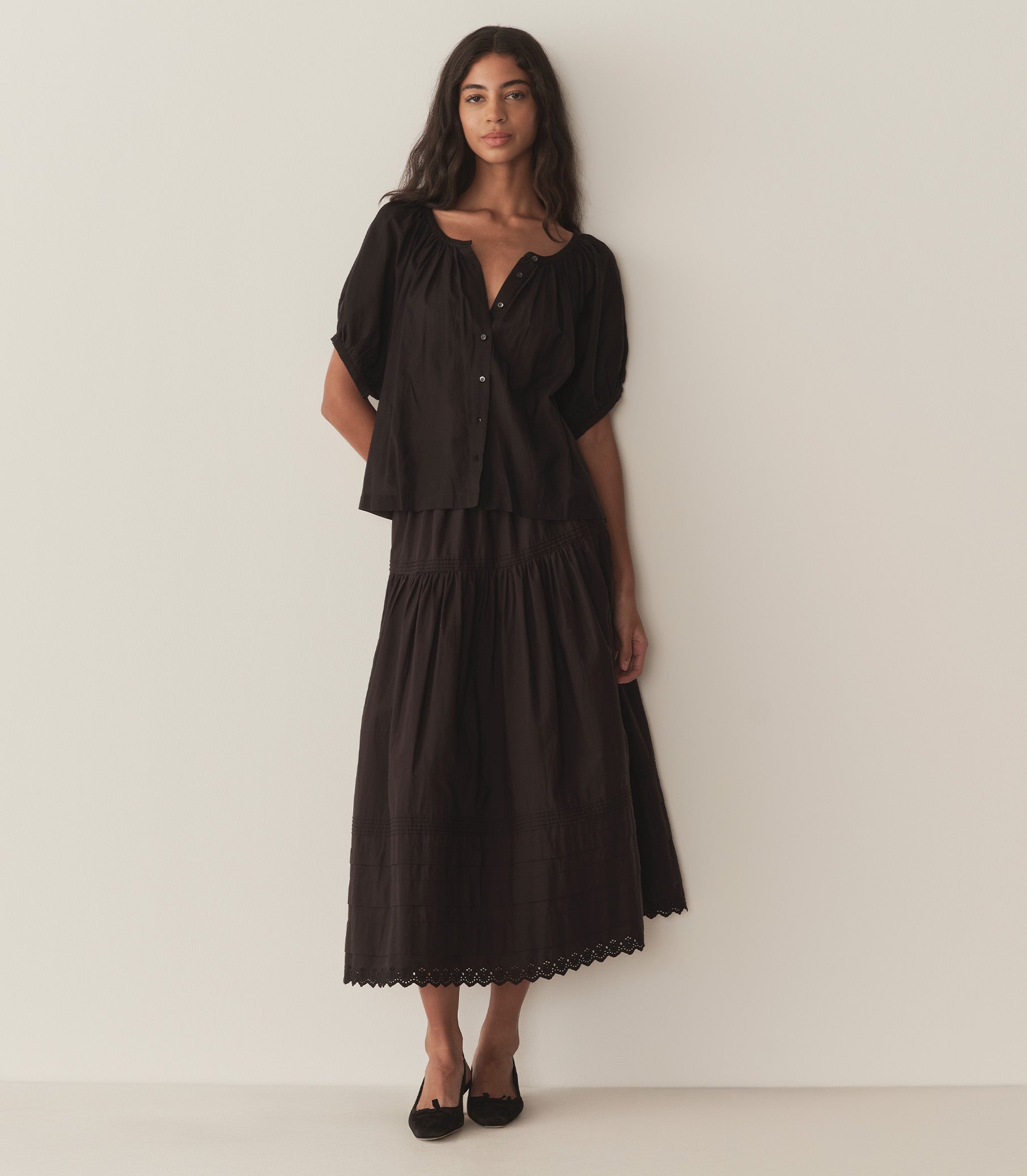 DÔEN Women June Top - Black