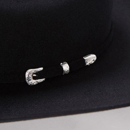 Stetson Lariat 5X Cowboy Hat - 4 5/8" Crown