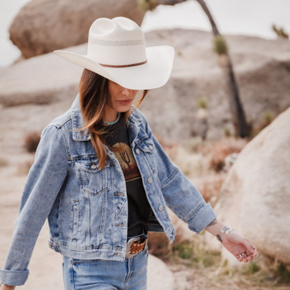Stetson Griffin 100X Straw Cowboy Hat