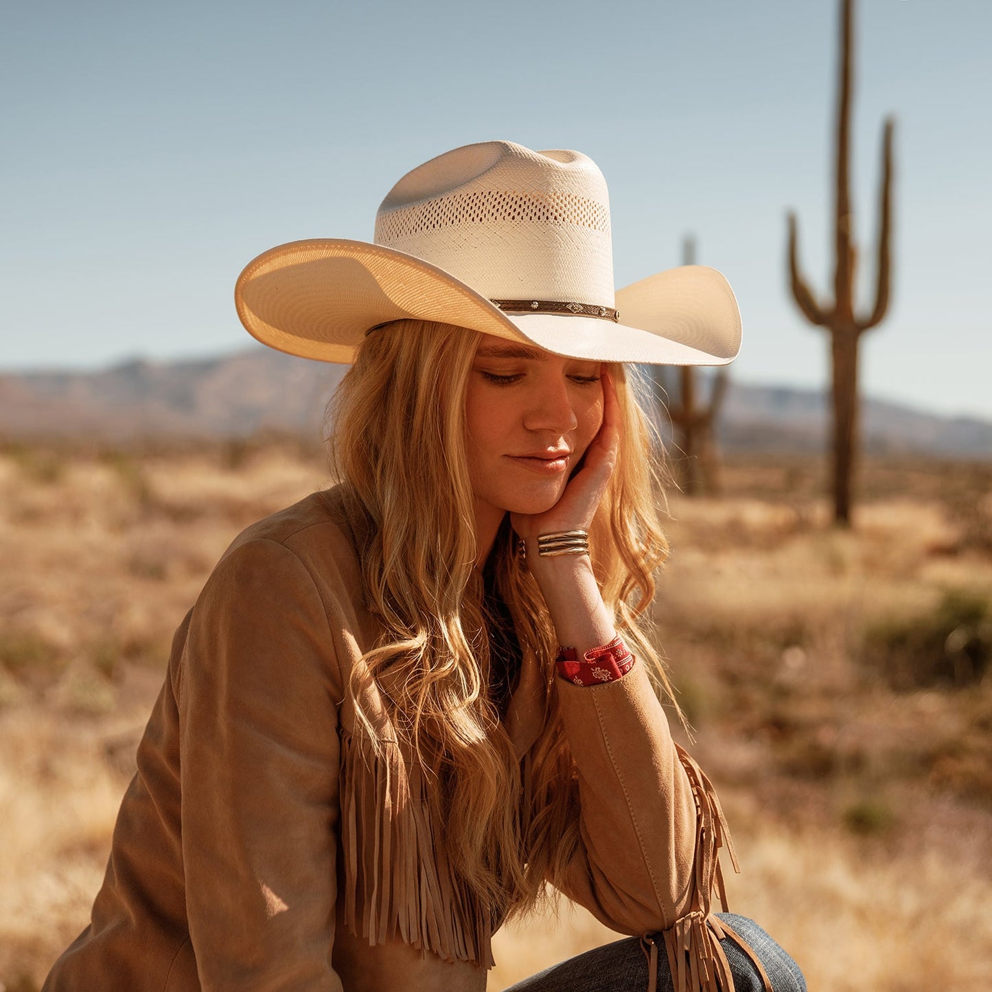 Stetson Lobo 10X Straw Cowboy Hat