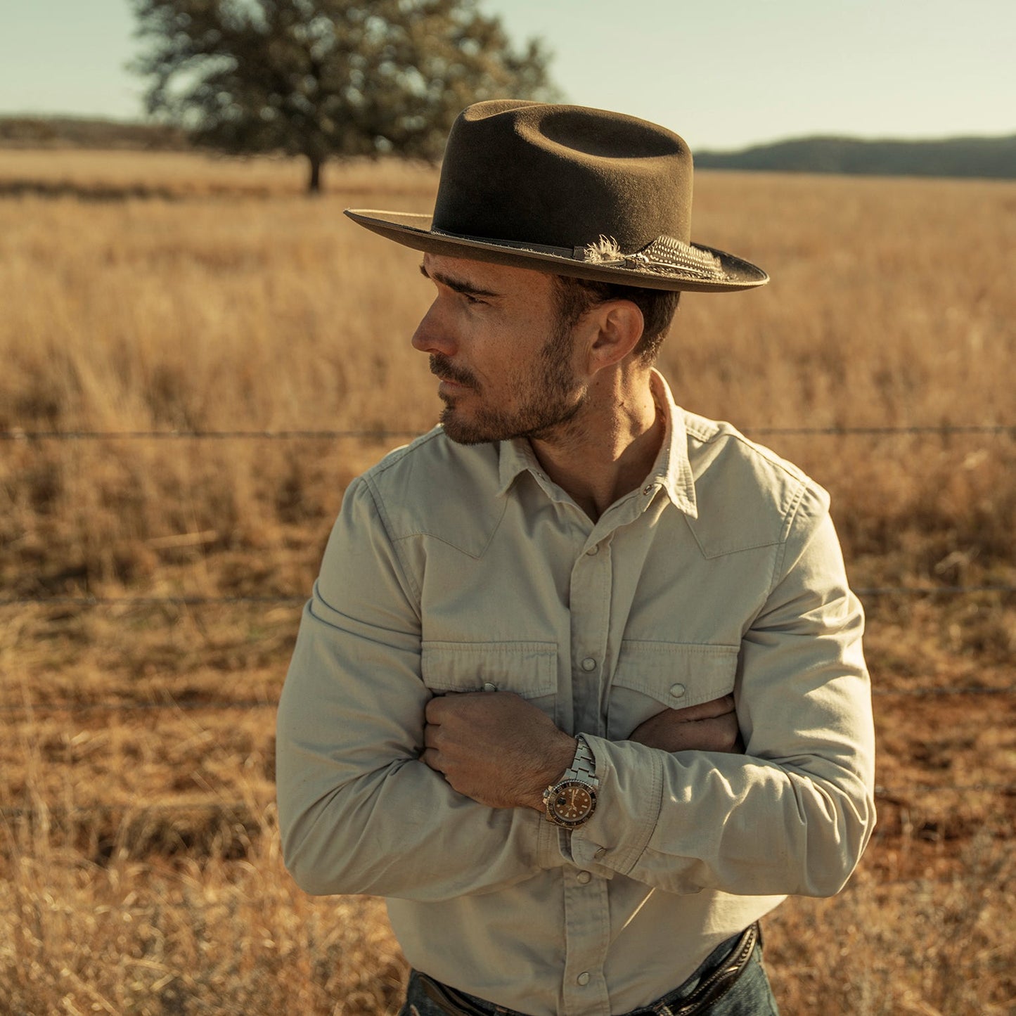 Stetson 1865 Distressed Open Road Royal Deluxe