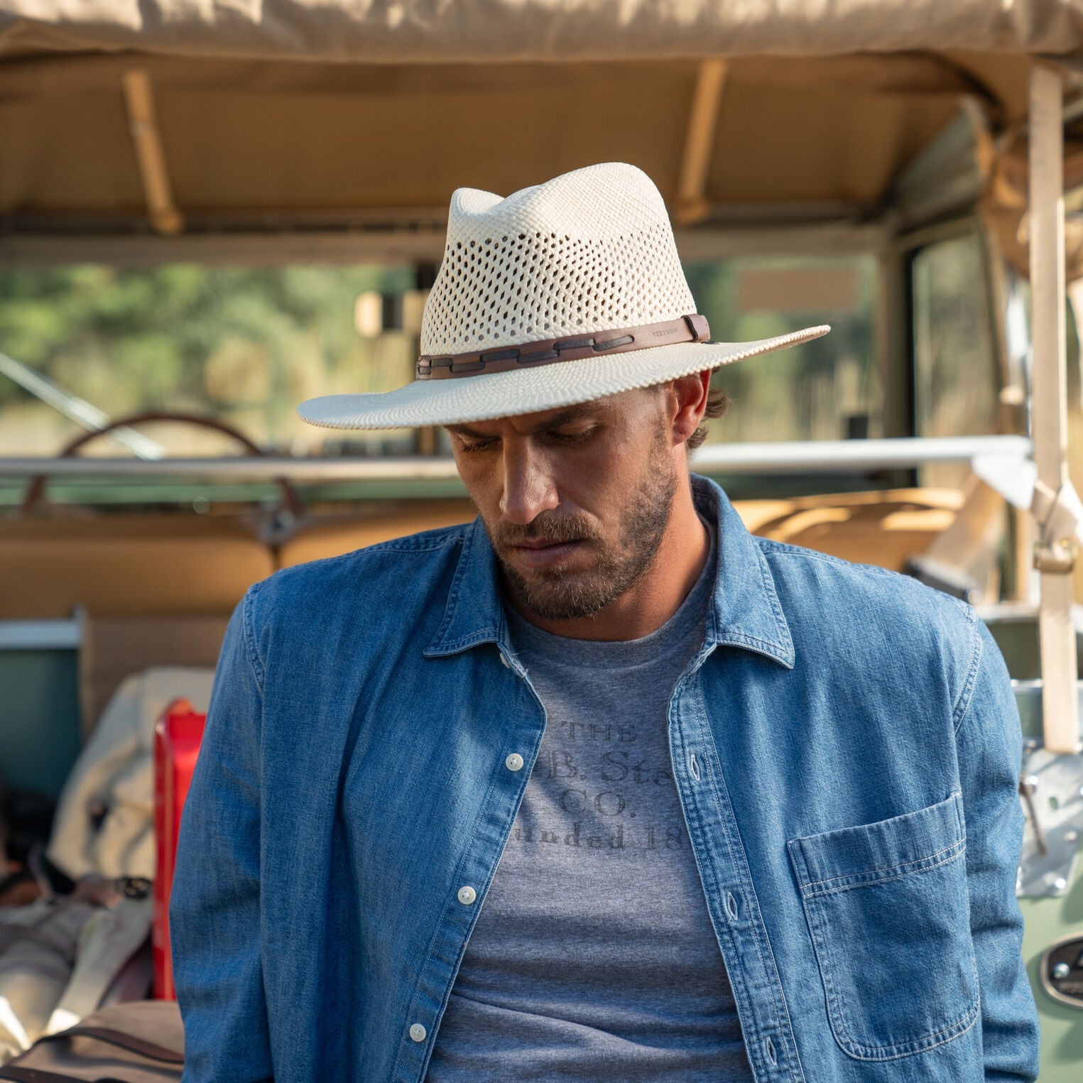 Stetson Airway Panama Safari Hat