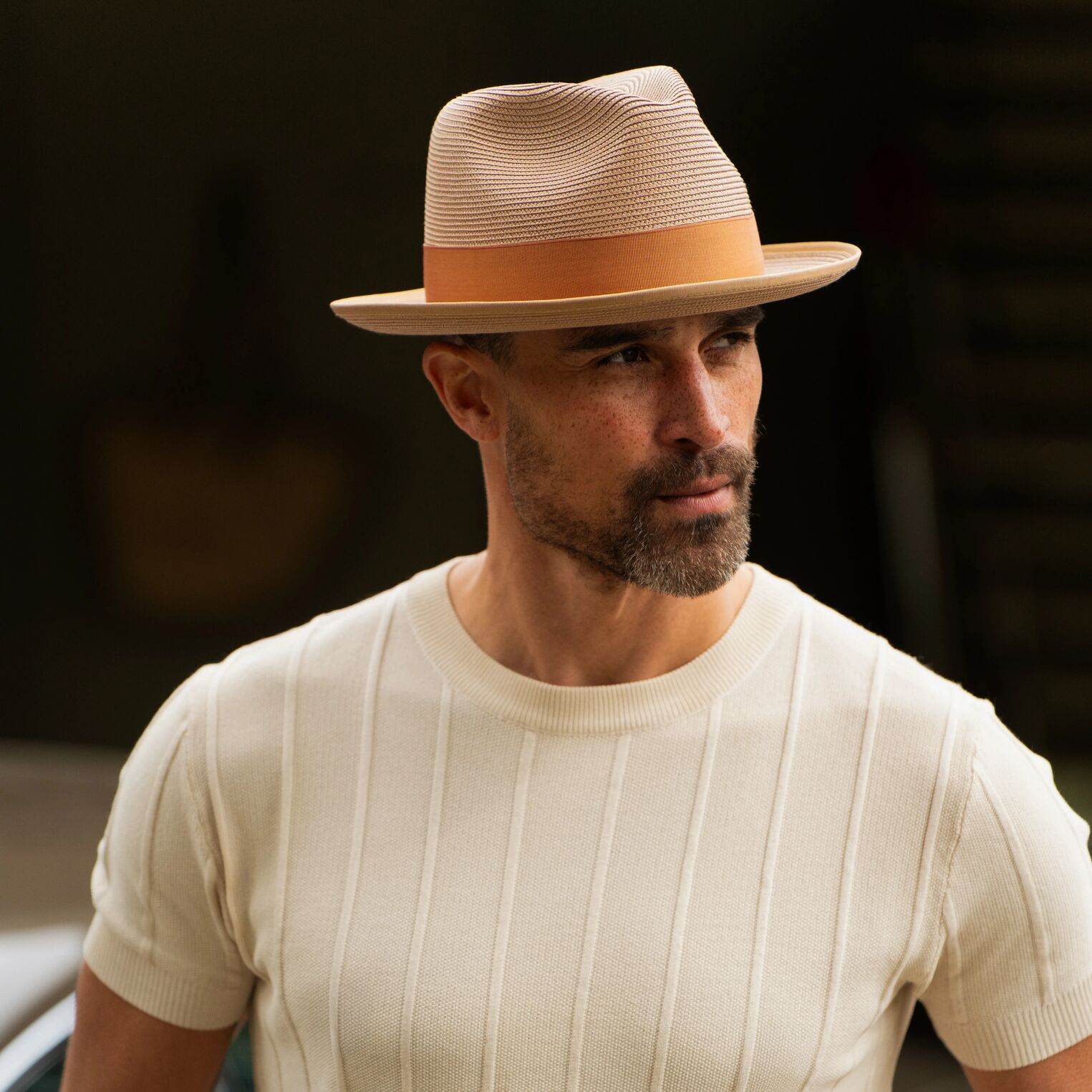 Stetson Latte Milan Fedora