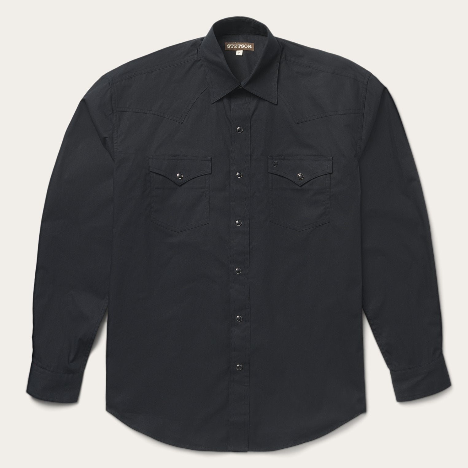 Stetson Classic Western Shirt in Black