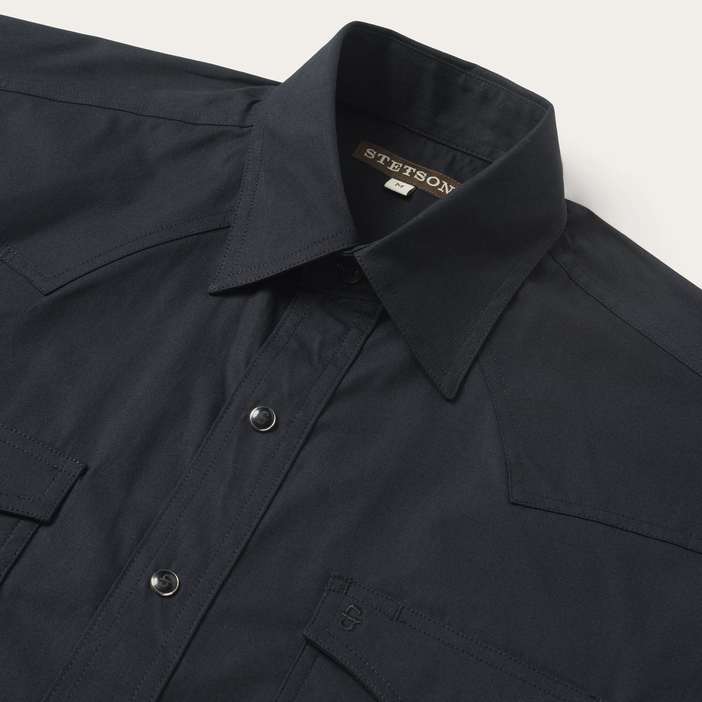 Stetson Classic Western Shirt in Black