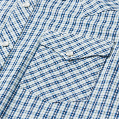 Stetson Modern Snap Front Shirt in Mini Check